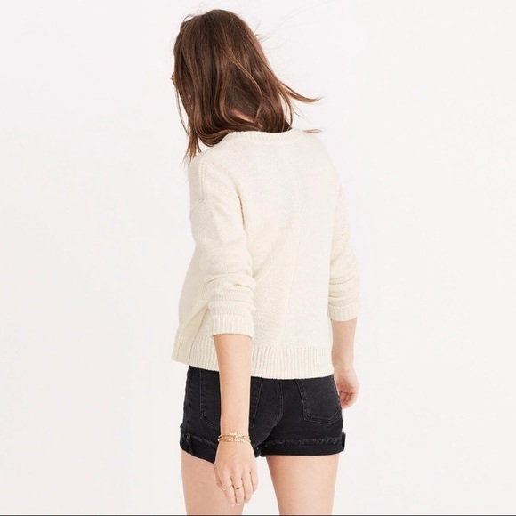 Madewell Making Faces merino wool sweater - Picture 3 of 8